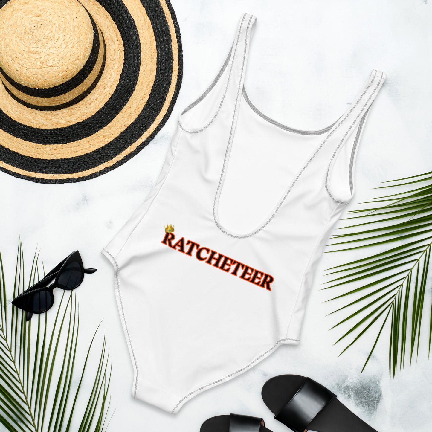 Ratcheteer One-Piece Red Swimsuit