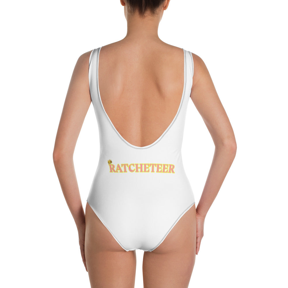 Ratcheteer One-Piece Yellow Swimsuit