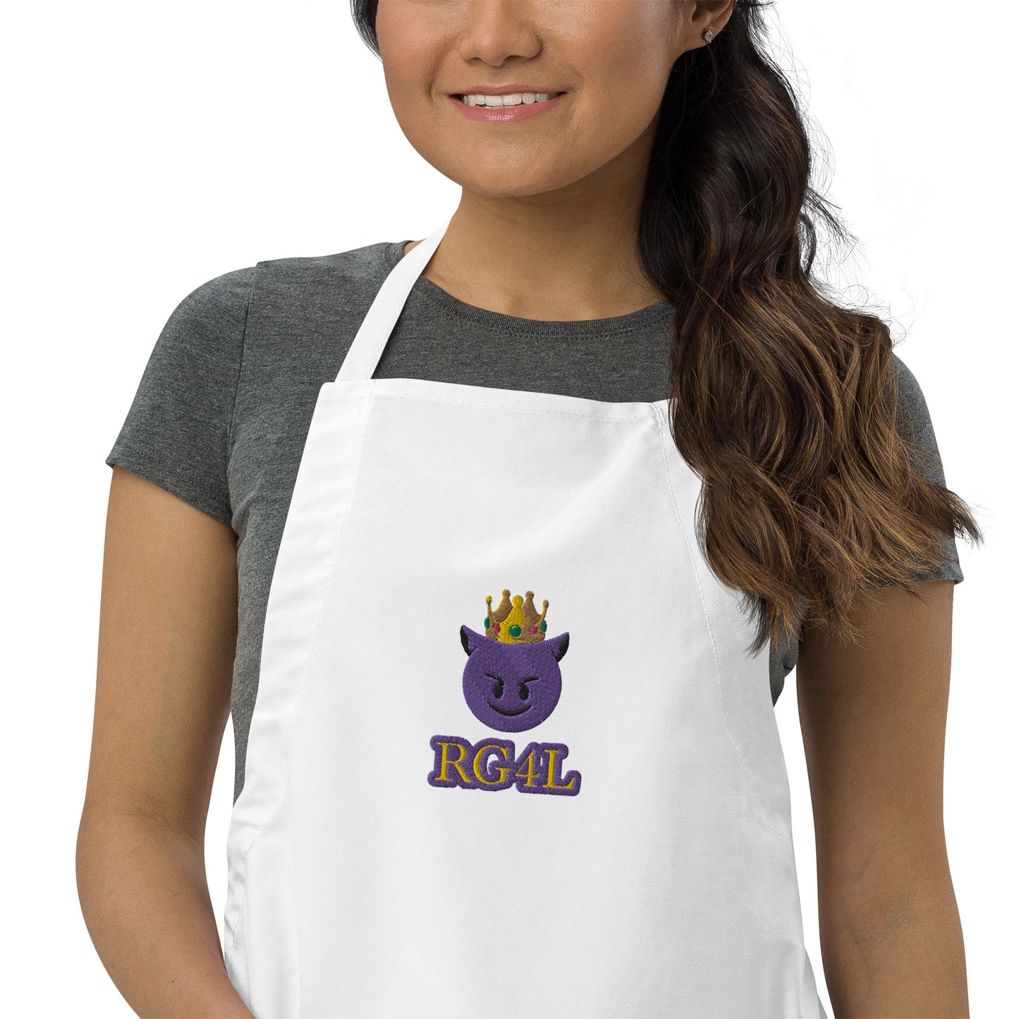 Embroidered Apron