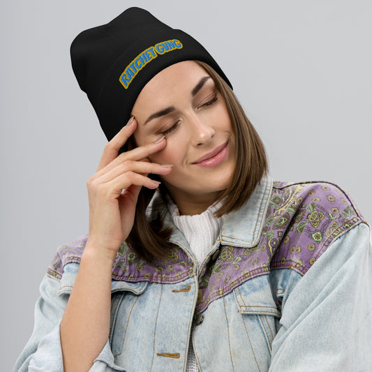 Embroidered Beanie